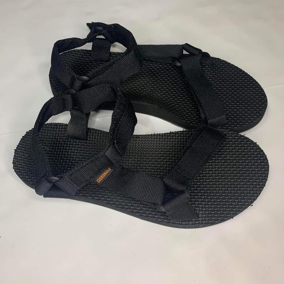 New Cushionaire black adjustable waling sandal women's size 9 - Picture 3 of 4